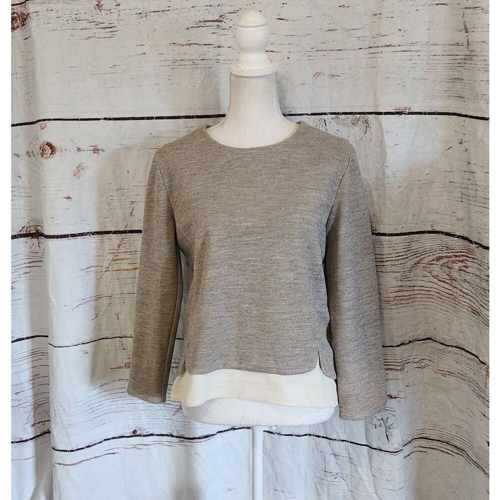 SHIPS‎ Wool Blend Layered Look Top Size Medium